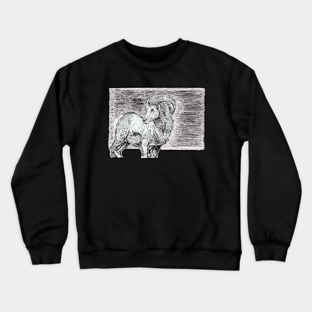 The Cursed Crewneck Sweatshirt by minniemorrisart